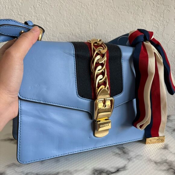 Gucci Sylvie Leather Shoulder Bag - Picture 14 of 16